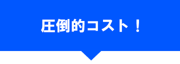 圧倒的コスト！